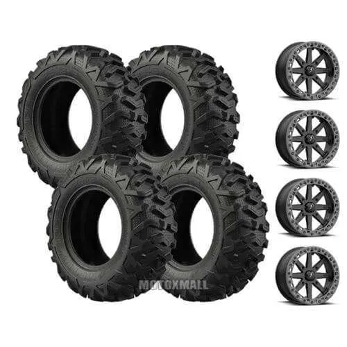 EFX Moto MTC 26x9-14 / 26x11-14 on 4/156 MSA M31 Lok2 Beadlock +0mm