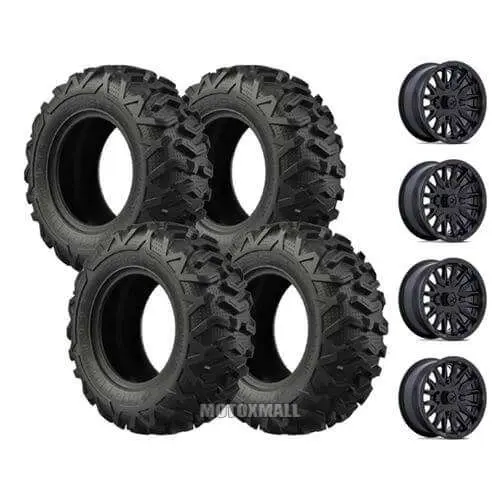EFX Moto MTC 30x10-14 on 4/137 MSA M49 Creed Black +10mm