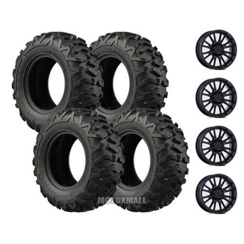 EFX Moto MTC 30x10-14 on 4/137-4/156 MSA M51 Thunderlips Black +10mm