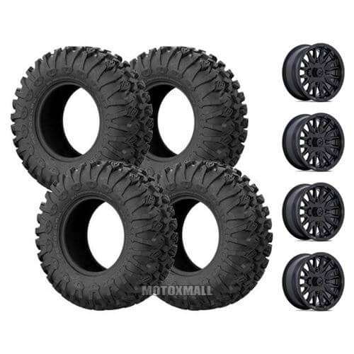 EFX MotoClaw 32x10-14 on 4/137 MSA M49 Creed Black +10mm