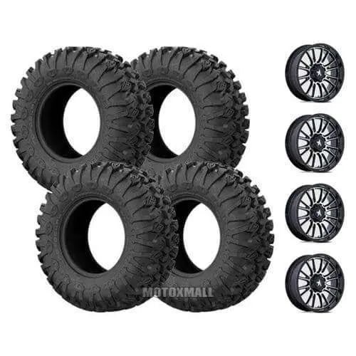 EFX MotoClaw 28x9-15 / 28x11-15 on 4/137-4/156 MSA M51 Thunderlips Machined +10mm