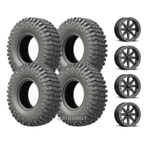 EFX MotoCrusher 33x10-15 on 4/137 MSA M31 Lok2 Beadlock +0mm