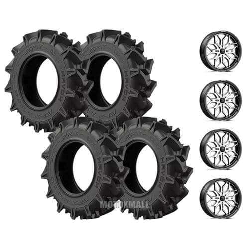 EFX MotoHavok 32x8.5-18 on 4/110 MSA M47 Sniper Machined +10mm