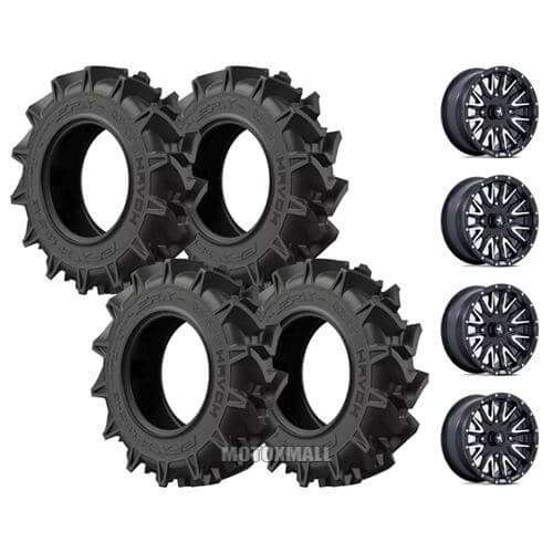 EFX MotoHavok 28x8.5-14 on 4/156 MSA M49 Creed Machined +10mm