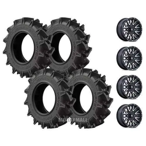 EFX MotoHavok 31x8.5-14 on 4/110 MSA M49 Creed Machined -47mm