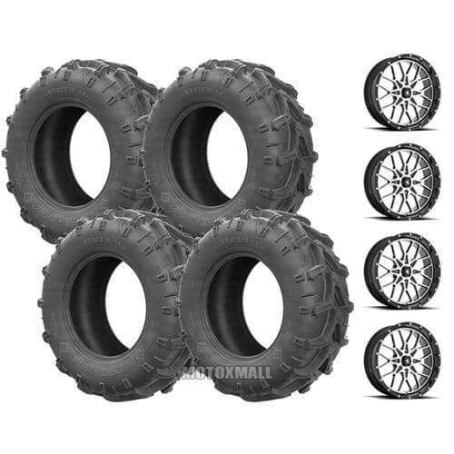 EFX MotoMax 27x10-14 / 27x12-14 on 4/156 MSA M45 Portal Machined +10mm