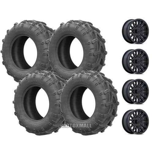 EFX MotoMax 27x10-14 / 27x12-14 on 4/137 MSA M49 Creed Black +10mm