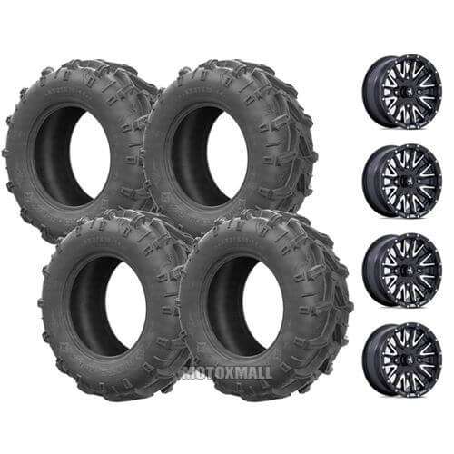 EFX MotoMax 27x10-14 / 27x12-14 on 4/156 MSA M49 Creed Machined +10mm