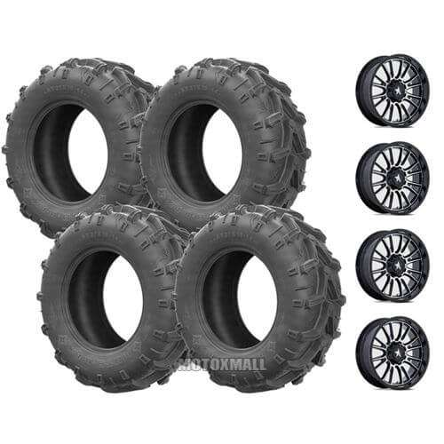 EFX MotoMax 27x10-14 / 27x12-14 on 4/137-4/156 MSA M51 Thunderlips Machined +10mm