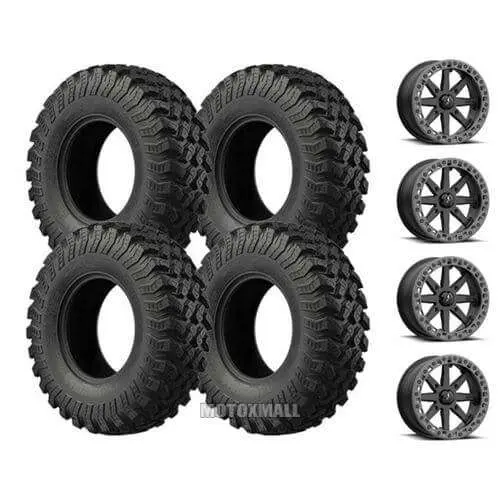 EFX MotoRally 28x10-15 on 4/156 MSA M31 Lok2 Beadlock +0mm