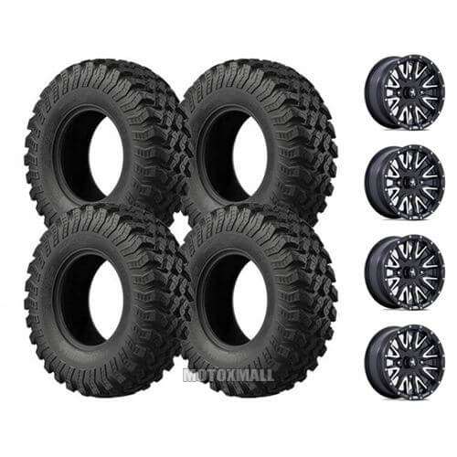 EFX MotoRally 35x10-15 on 4/137 MSA M49 Creed Machined +10mm