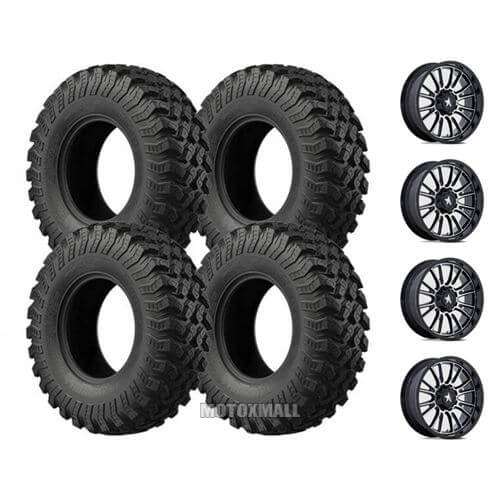 EFX MotoRally 32x10-14 on 4/137-4/156 MSA M51 Thunderlips Machined +10mm