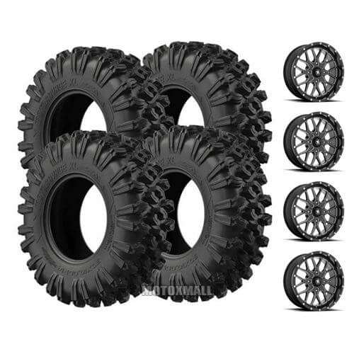 EFX MotoRavage XL 40x10-18 on 4/137 MSA M45 Portal Black +0mm
