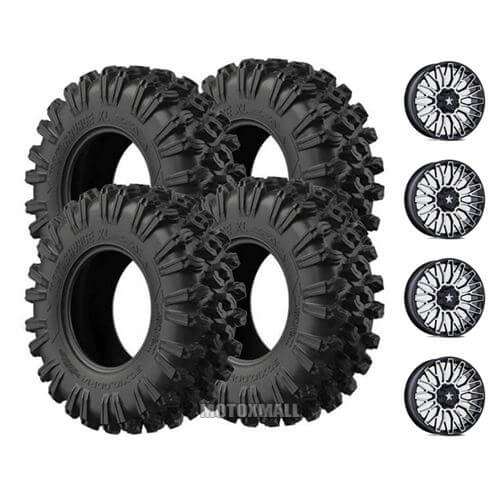 EFX MotoRavage XL 32x10-15 on 4/137-4/156 MSA M50 Clubber Machined +10mm