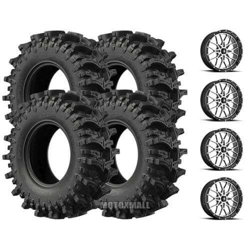 EFX MotoSlayer 28x9.5-14 on 4/156 MSA M45 Portal Machined +10mm