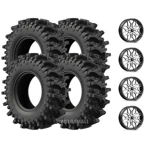 EFX MotoSlayer 33x9.5-22 on 4/137 MSA M47 Sniper Machined +10mm