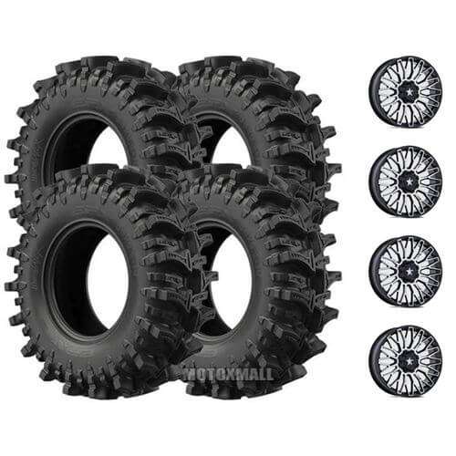 EFX MotoSlayer 33x9.5-22 on 4/137-4/156 MSA M50 Clubber Machined +0mm