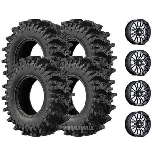 EFX MotoSlayer 33x9.5-22 on 4/137-4/156 MSA M51 Thunderlips Machined +0mm