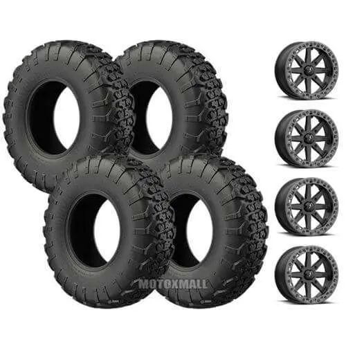 EFX MotoVator 28x9.5-14 on 4/156 MSA M31 Lok2 Beadlock +0mm