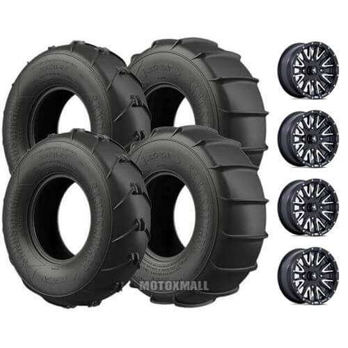 EFX Sand Slinger Sport 32x11-15 / 32x14-15 on 4/137 MSA M49 Creed Machined +10mm