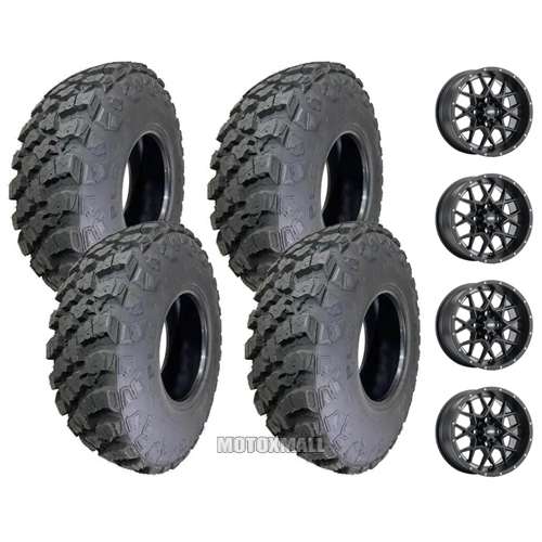 Federal Xplora 27x10-14 on 4/156 ITP Hurricane Black 4+3