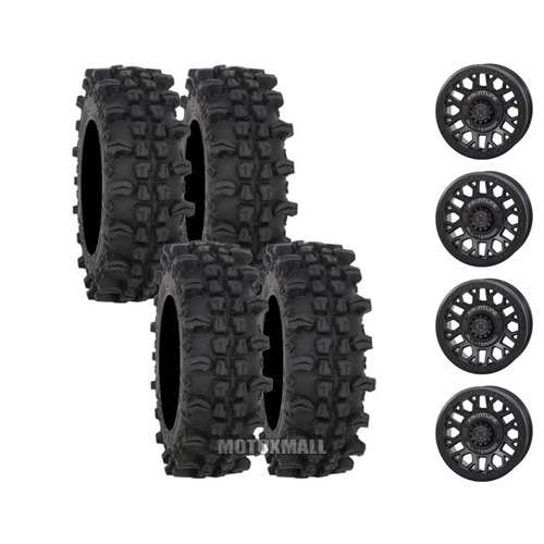 Frontline ACP 32x10-15 on 5/4.5 Frontline 454 Matte Black 4+3