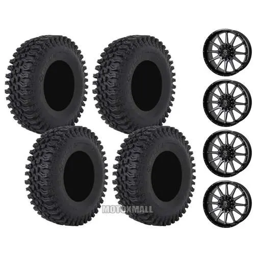 Frontline BDC 32x10-14 on 4/110 Frontline 762 Dark Tint 5+2