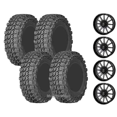 Gladiator XComp ATR 32x10-14 on 4/110 Frontline 762 Dark Tint 5+2