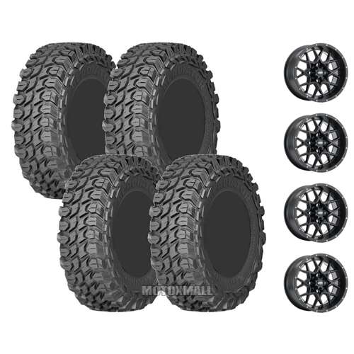 Gladiator XComp ATR 32x10-14 on 4/156 ITP Hurricane Black 4+3