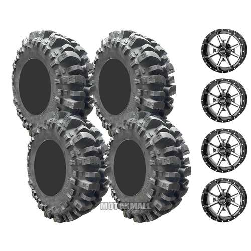 Interco Bogger 35x9.5-20 on 4/137 Frontline 556 Machined 4+2.5
