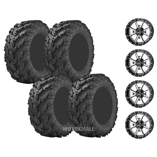 Interco Reptile 30x10-12 on 4/110 Frontline 556 Machined 5+2