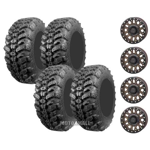 Interco Sniper 920 28x10-15 on 4/137 - 4/156 Frontline 454 Bronze 4+3