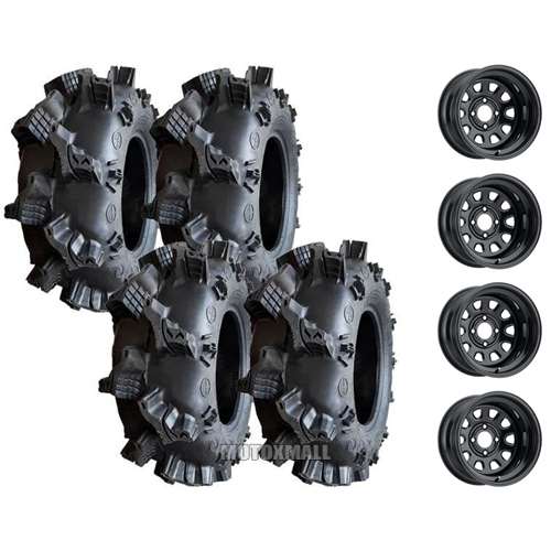 Interco Sniper 27x9-14 / 27x11-14 on 4/156 ITP Delta Steel 4+3