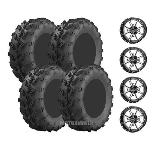 Interco Swamp Lite 26x10-12 on 4/110 Frontline 556 Machined 5+2