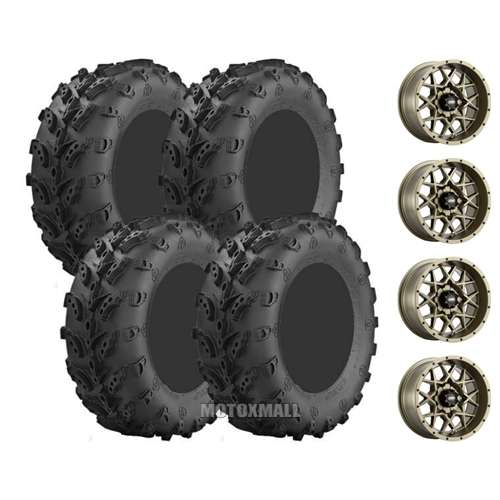 Interco Swamp Lite 27x9-14 on 4/137 ITP Hurricane Bronze 5+2
