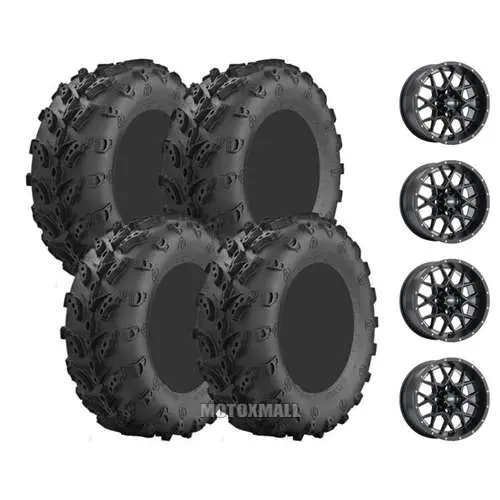 Interco Swamp Lite 26x10-12 on 4/137 ITP Hurricane Black 5+2