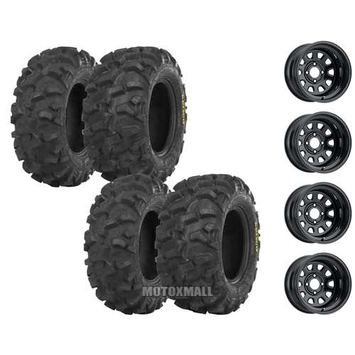 ITP Blackwater 28x10-12 on 4/110 ITP Delta Steel 4+3