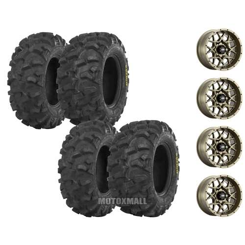 ITP Blackwater 27x9-14 / 27x11-14 on 4/137 ITP Hurricane Bronze 5+2