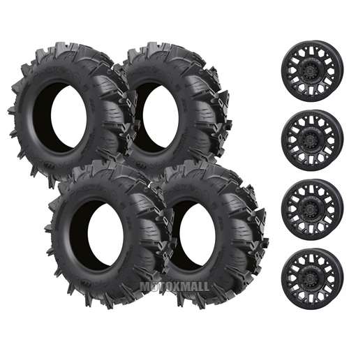 ITP Cryptid 32x10-15 on 5x4.5 Frontline 454 Matte Black 4+3