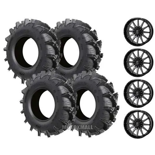 ITP Cryptid 30x9-14 on 4/110 Frontline 762 Dark Tint 5+2