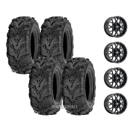 ITP Mud Lite II 28x9-14 on 4/110 ITP Hurricane Black 5+2