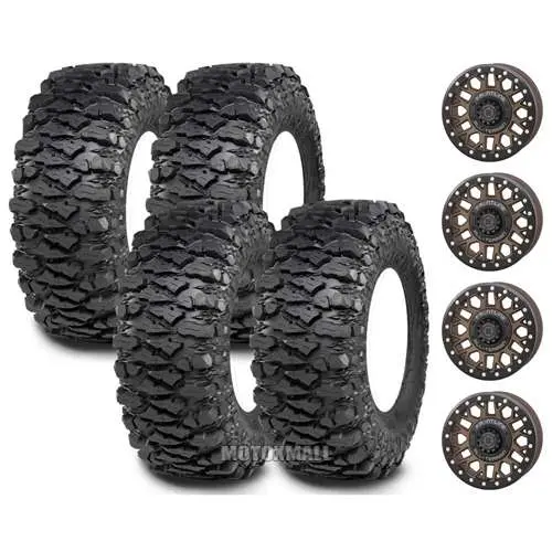 ITP Savage XT HARC 35x10-15 on 4/137 - 4/156 Frontline 454 Bronze 4+3