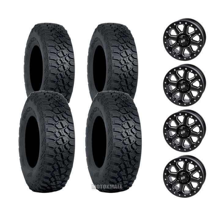 ITP Tenacity XNR 32x10-15 on 4/156 Tusk Uinta Beadlock Milled/Black 6+1