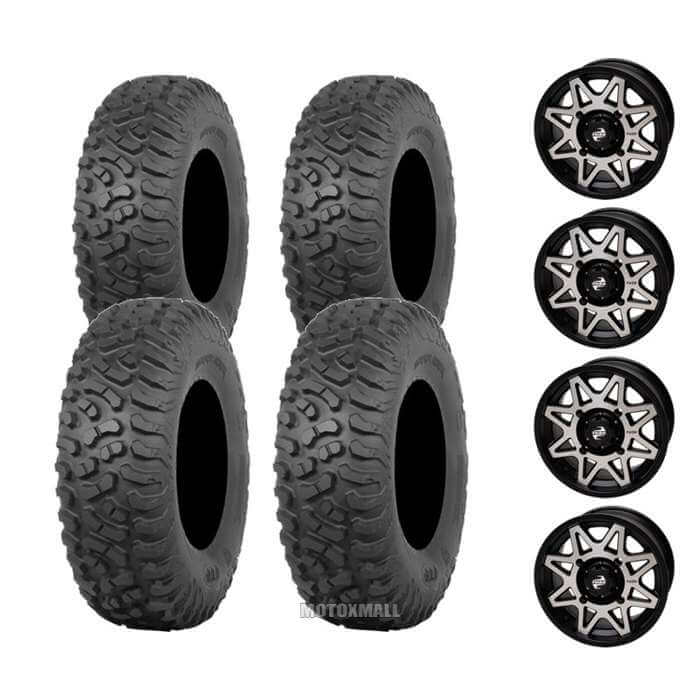 ITP Terra Hook 32x10-15 on 4/110 Tusk Tintic Machined/Black 5+2