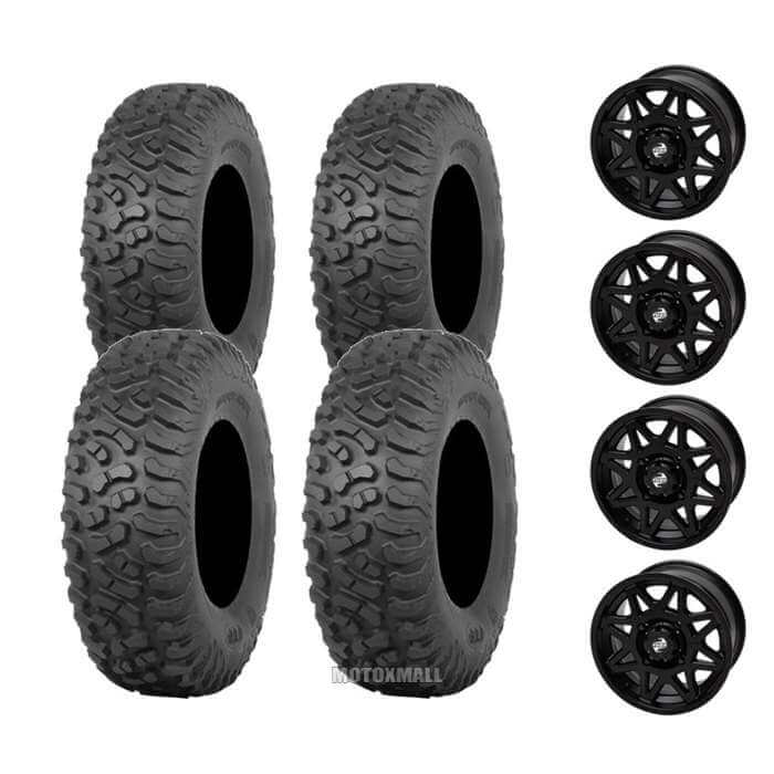 ITP Terra Hook 30x10-14 on 4/110 Tusk Tintic Matte Black 5+2