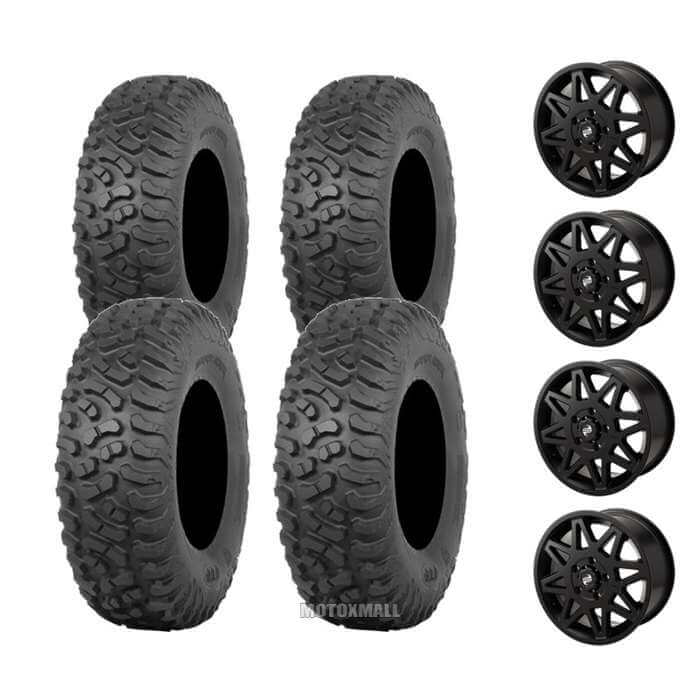 ITP Terra Hook 32x10-15 on 5/4.5 Tusk Tintic Matte Black 6+1
