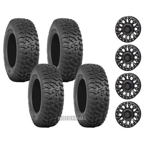 ITP Terra Hook 32x10-15 on 5x4.5 Frontline 454 Gloss Black 4+3