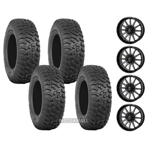 ITP Terra Hook 32x10-14 on 4/110 Frontline 762 Dark Tint 5+2