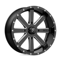 MSA M34 Flash Gloss Black Milled