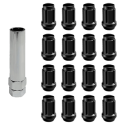 Black Lug Kit with Key